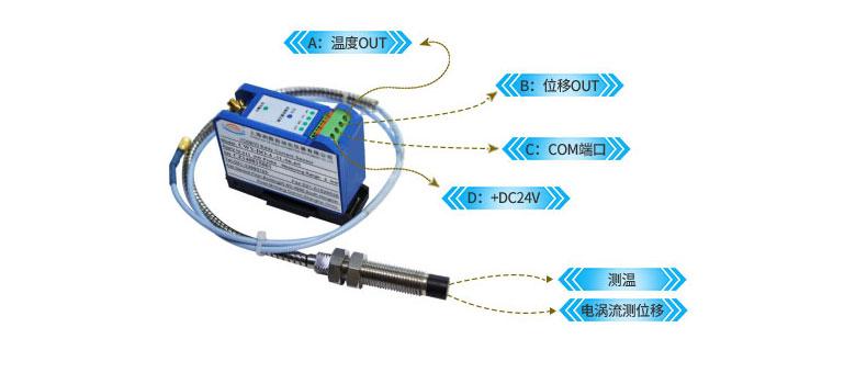 電渦流、溫度復(fù)合傳感器